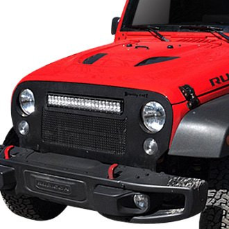 Royalty Core® - 1-Pc RCRX LED Race Line Design Custom Painted Mesh Main Grille