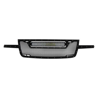 Royalty Core® - 1-Pc RCRX LED Race Line Design Custom Painted Mesh Main Grille