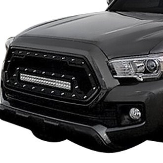Royalty Core® - 1-Pc RCRX LED Race Line Design Custom Painted Mesh Main Grille