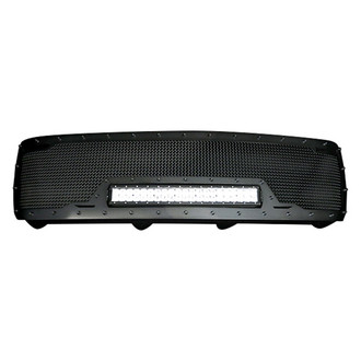 Royalty Core® - 1-Pc RCRX LED Race Line Design Custom Painted Mesh Main Grille
