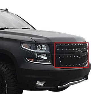 Royalty Core® - 2-Pc RCR Race Line Design Custom Painted Mesh Main Grille