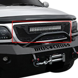 Royalty Core® - 1-Pc RCRX LED Race Line Design Custom Painted Mesh Main Grille