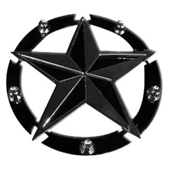 Royalty Core® - Chrome Texas Star Studded Emblem
