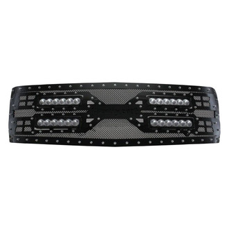 Royalty Core® - RC5X Quadrant LED Design Custom Painted 12.0 Sport Mesh Main Grille