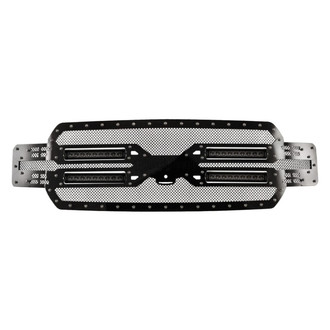 Royalty Core® - RC5X Quadrant LED Design Custom Painted 12.0 Sport Mesh Main Grille