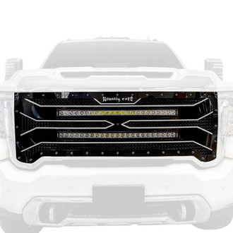 Royalty Core® - RC4 Double X Layered Design Custom Painted Mesh Main Grille with 2 x 30" LED Light Bar