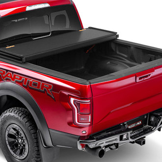 HC3 Premium Hard Folding Tonneau Cover, Opened