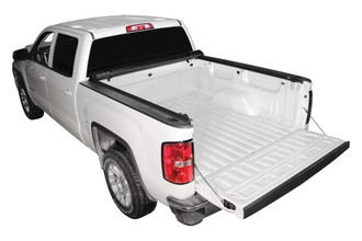 Premium Roll-Up Tonneau Cover, Opened