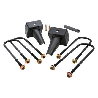 Rugged Off Road® - 5" Flat Rear Lifted Blocks and U-Bolts