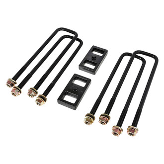 Rugged Off Road® - 1" Rear Lifted Blocks and U-Bolts