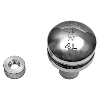 Rugged Ridge® - Billet Chrome Transfer Case Shift Knob