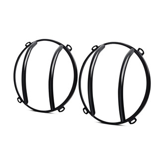 Rugged Ridge® - Euro Style Black Headlight Guards