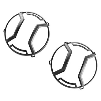 Rugged Ridge® - Elite™ Euro Series Textured Black Headlight Guards