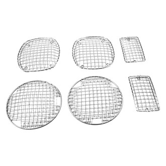 Rugged Ridge® - Mesh Style Polished Stone Guard Kit