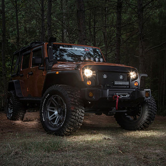 Rugged Ridge® - White LED Rock Light Kit