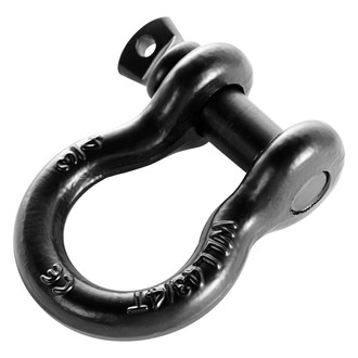 Rugged Ridge® - 9500 lbs 3/4" Black D-Ring