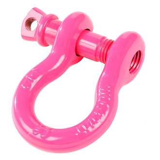 Rugged Ridge® - 9500 lbs 3/4" Pink D-Ring