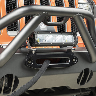 Rugged Ridge® - Hawse Fairlead Light Mounting Bracket