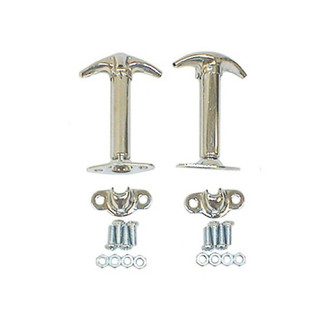 Rugged Ridge® - Chrome Locking Hood Catch Kit