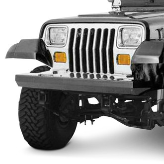 Rugged Ridge® - Rock Crawler Full Width Black Front HD Bumper