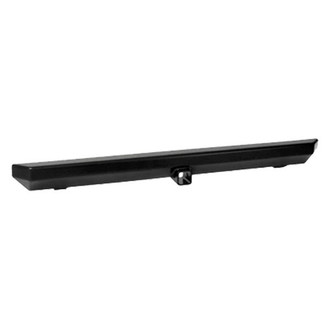 Rugged Ridge® - Rock Crawler Full Width Black Rear HD Bumper with Hitch