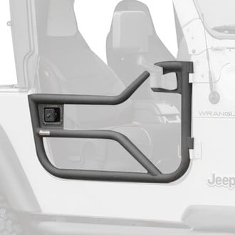 Rugged Ridge® - Black Powder Coat Front Tube Doors