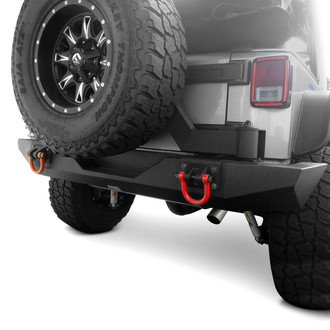 Rugged Ridge® - XHD Full Width Black Rear HD Bumper