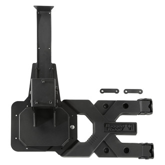 Rugged Ridge® - Spartacus HD Black Powder Coated Tire Carrier Kit