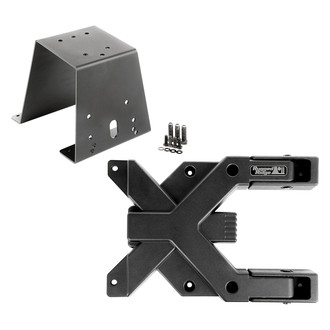 Rugged Ridge® - Spartacus HD Black Powder Coated Tire Carrier Kit