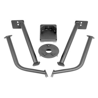 Rugged Ridge® - Black Powder Coated Bed Mounted Spare Tire Carrier