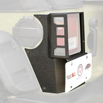 Rugged Ridge® - XHD Textured Black Powder Coat Rear Corner Guards