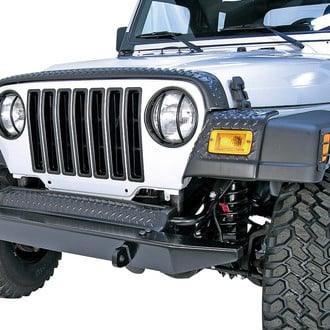 Rugged Ridge® - Body Armor Black Diamond Front Corner Guards