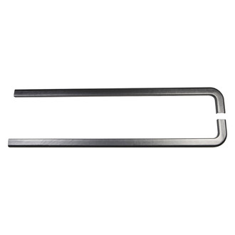 Rugged Ridge® - Black Body Tub Rail Armor Without Bestop Supertop