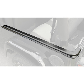 Rugged Ridge® - Black Body Tub Rail Armor With Bestop Supertop