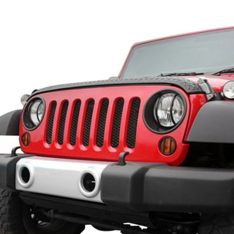 Rugged Ridge® - Body Armor Black Diamond Hood Guard