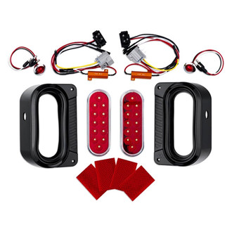 Rugged Ridge® - Driver and Passenger Side LED Tail Lights
