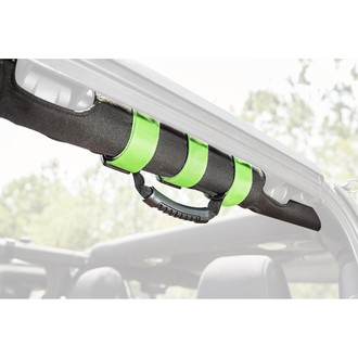 Rugged Ridge® - Ultimate Green Grab Handles for 2"-3" Sport Bars