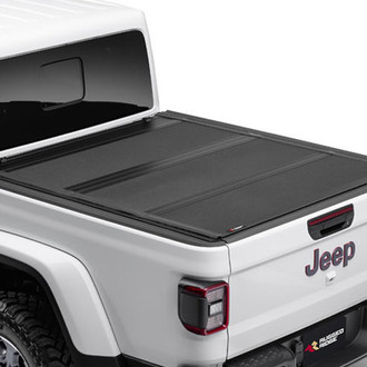 Rugged Ridge® - Armis Hard Folding Bed Cover with LINE-X® Coating