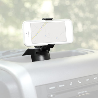 Rugged Ridge® - Black Dash Multi-Mount with Phone Holder
