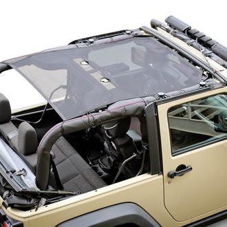 Rugged Ridge® - Eclipse Black Full Cover Sun Shade