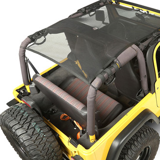 Rugged Ridge® - Eclipse Black Full Cover Sun Shade