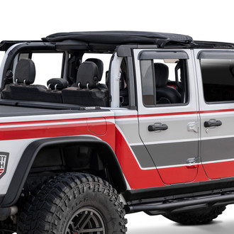 Rugged Ridge® - Black Denim Full Roll Bar Cover
