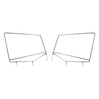 Rugged Ridge® - Upper Soft Door Skin Frames