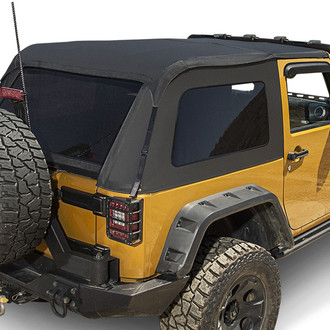 Rugged Ridge® - Montana Black Diamond Bowless Soft Top