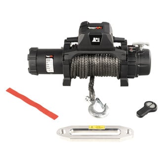 Rugged Ridge® - 12,500 lbs Trekker Electric Winch with Synthetic Rope