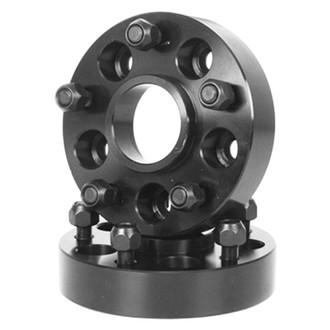 Rugged Ridge® - Black 6061-T6 Aluminum Wheel Adapters