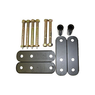 Rugged Ridge® - 1" Heavy Duty Greaseable Front Lifted Leaf Spring Shackles
