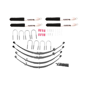 Rugged Ridge® - 4" x 4" Front and Rear Suspension Lift Kit