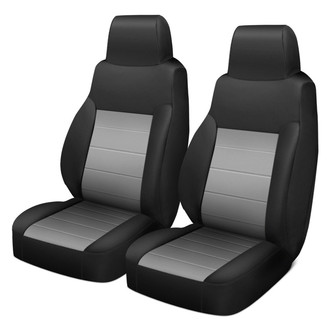 Rugged Ridge® - Neoprene 1st Row Black & Gray Seat Covers