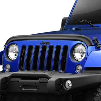 Rugged Ridge® - Acrylic Matte Black Hood Bug Deflector